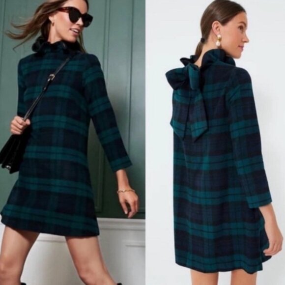 Tuckernuck Dresses & Skirts - Tuckernuck Blackwatch Plaid Wool Mini Dress – Size XS NWT Retail: ~$300+